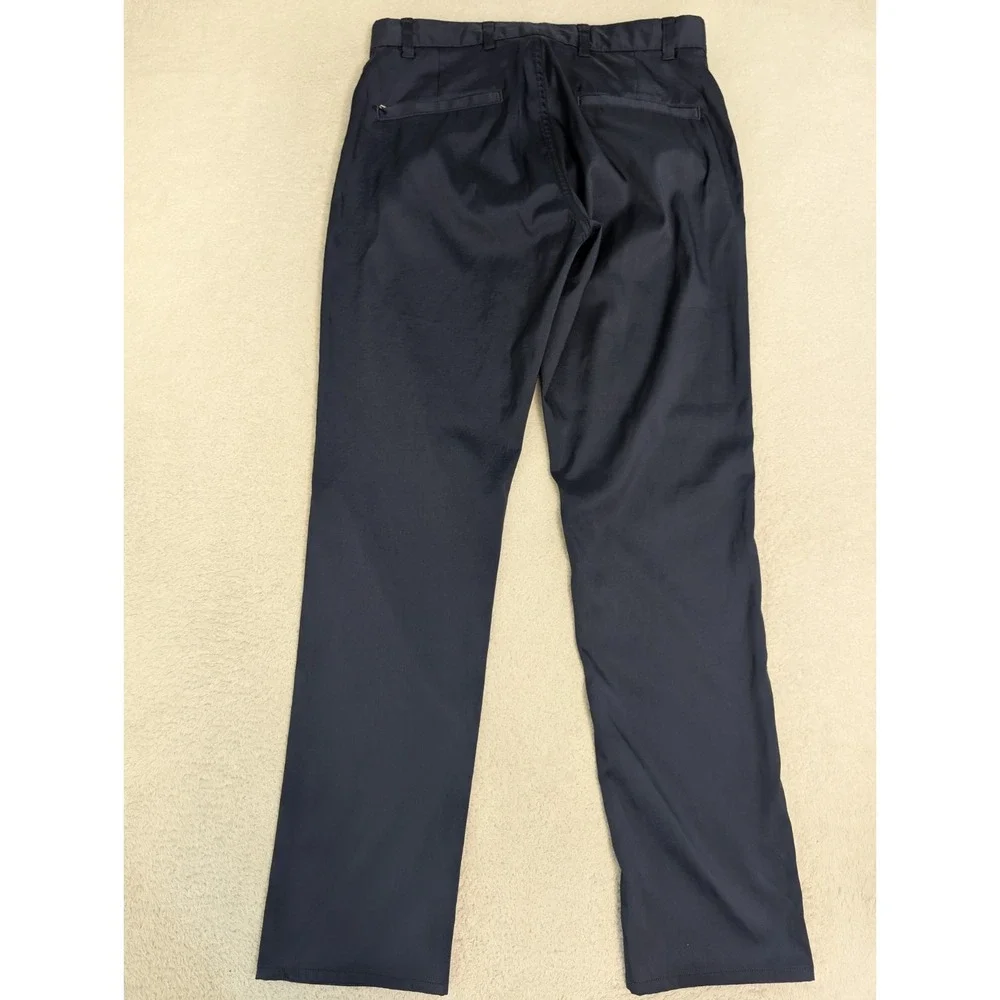 Brooks Brothers Performance‎ Pants Navy Blue 32X30 Business Casual Wicking Golf